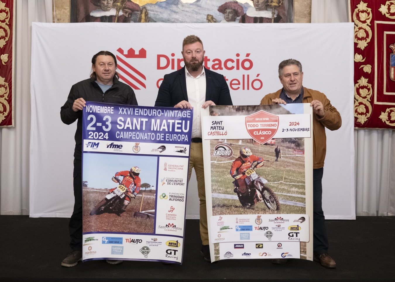 La Diputació de Castelló impulsa el Campionat d'Europa i d'Espanya de TT Clàssic i Enduro Infantil