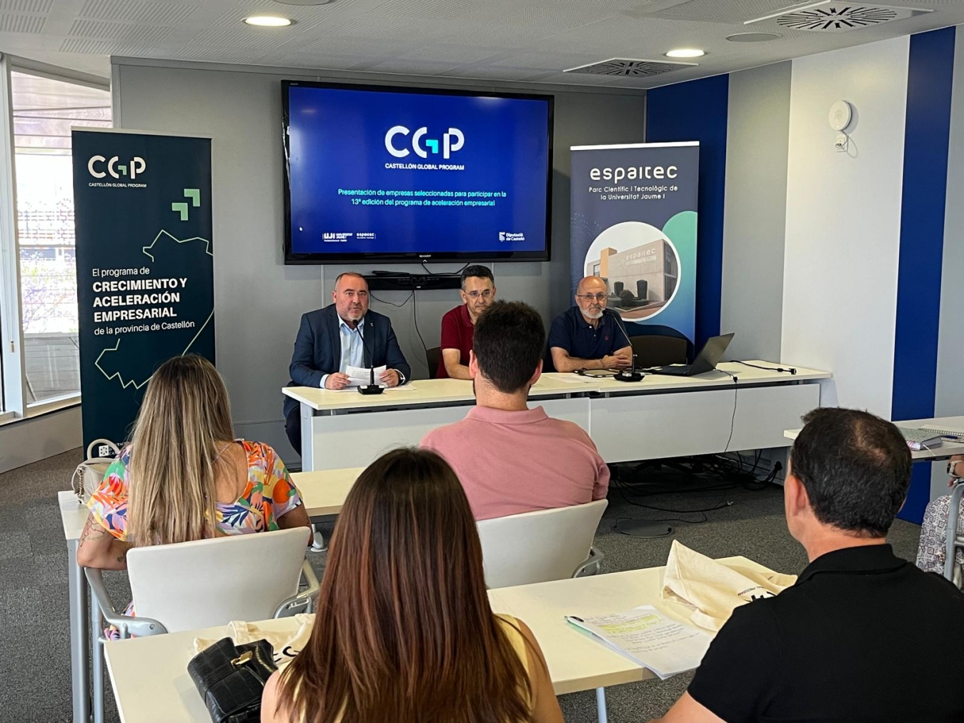 La Diputació de Castelló i Espaitec reforcen el seu suport als emprenedors i inicien la XIII edició de Castelló Global Program de la mà de 12 empreses