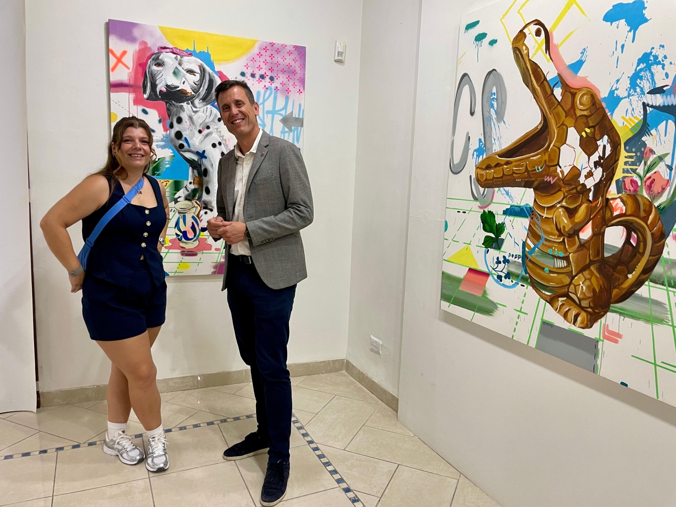 Alejandra de la Torre obri l'estiu en ECO Les Aules amb la seua exposició ‘Herencias 2012-2024’
