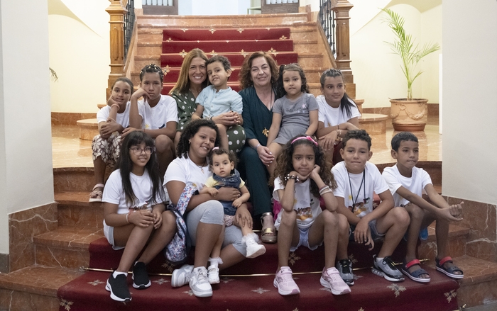 La Diputación de Castellón da la bienvenida a los niños y niñas saharauis del programa ‘Vacaciones en Paz’