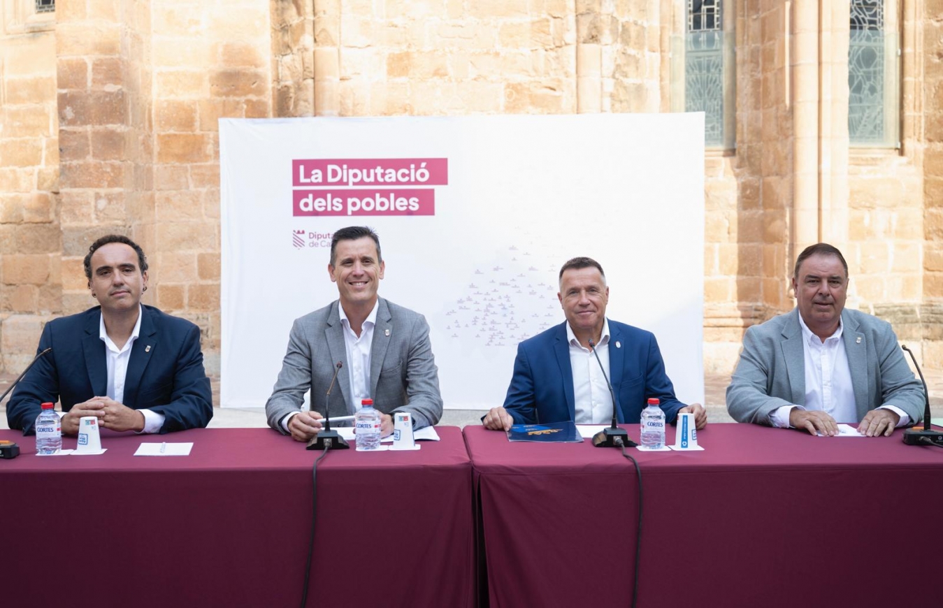 La Diputació de Castelló fomenta desenvolupament i garanteix serveis als veïns de la Plana Baixa amb una injecció històrica de 22 milions d'euros