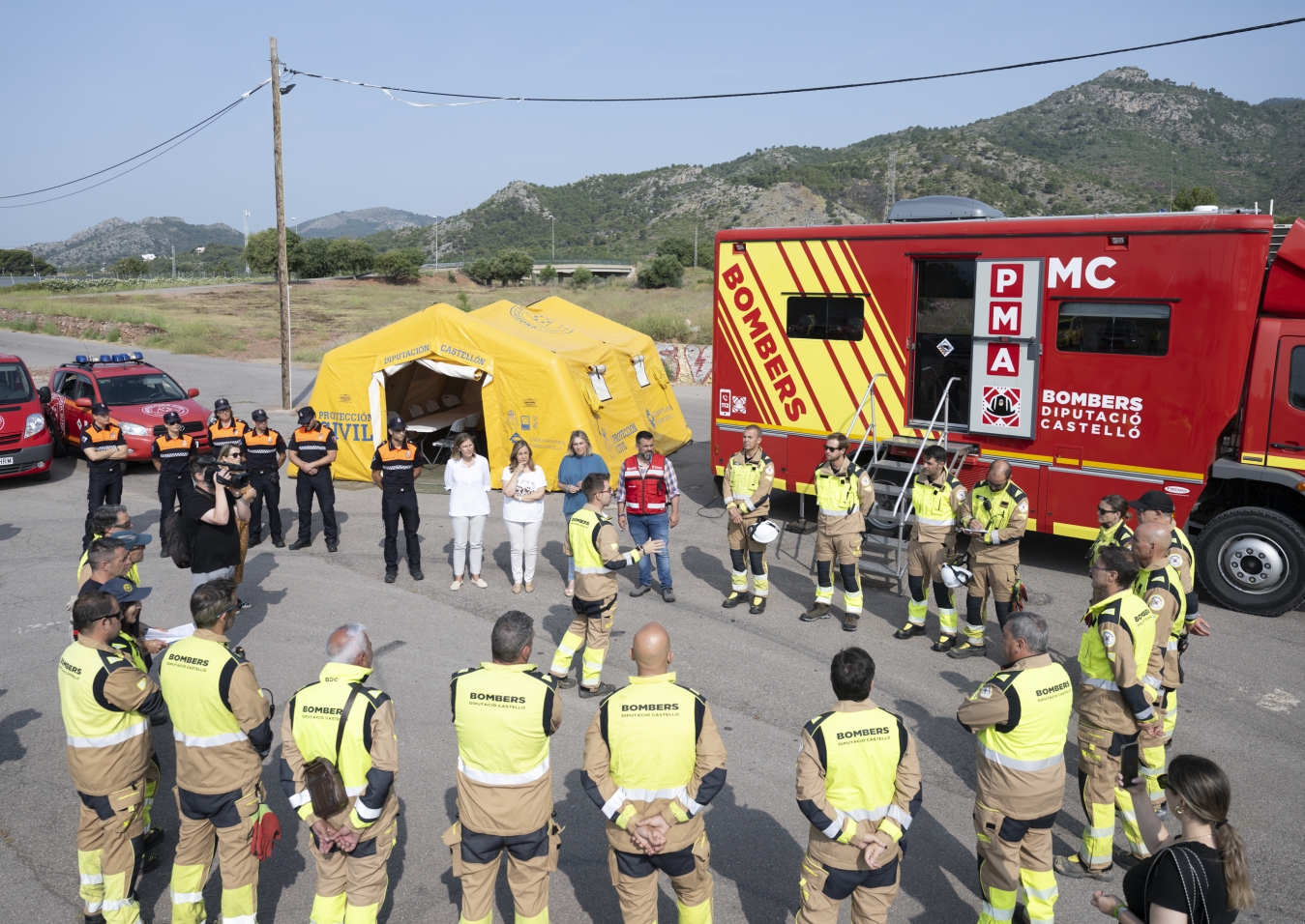 El Consorcio Provincial de Bomberos coordina un amplio dispositivo para la cobertura de emergencias en época estival